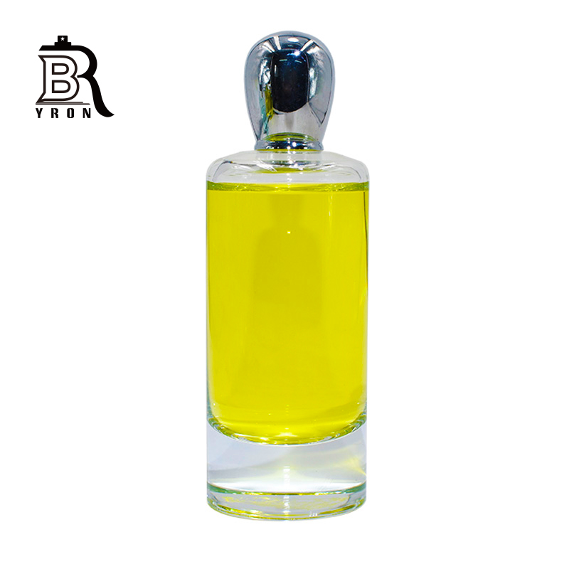 108ml_Empty_Glass_Perfume_Bottle，Cylinder_Transparent _Glass_Perfume_Bottle