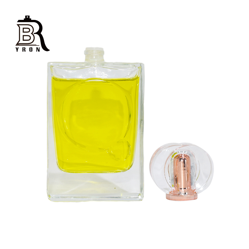  Rectangle_Clear_Shape_Perfume _Bottle,110ML_Bottle