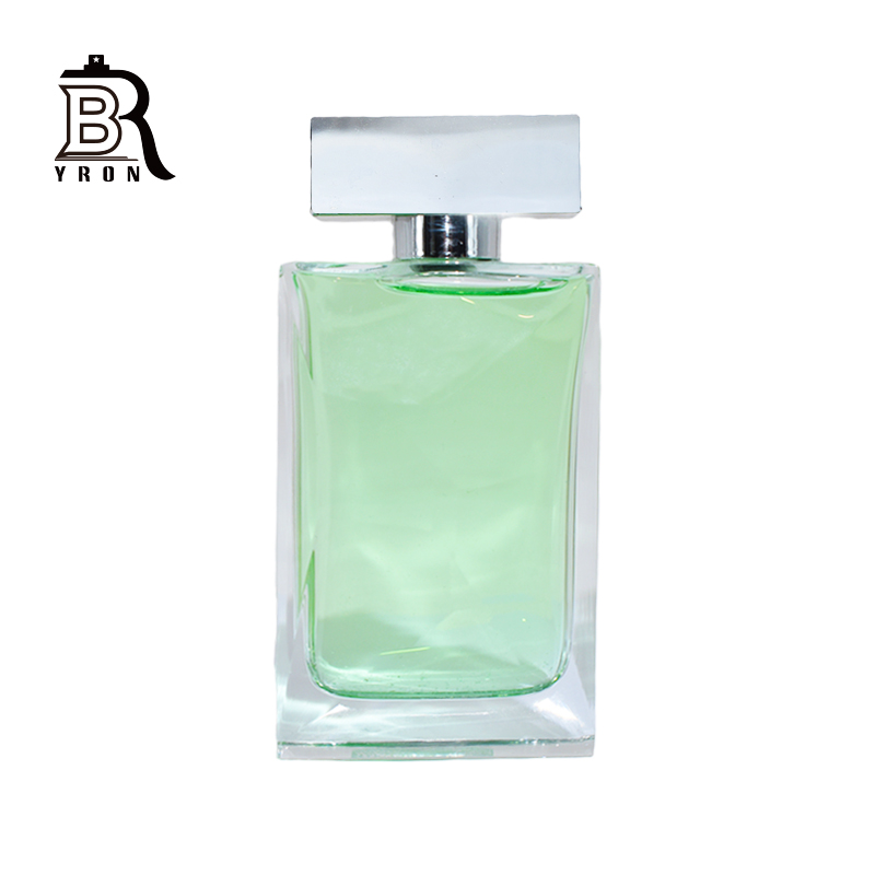 110ml Fancy Rectangle Clear Shape Perfume Empty Glass Bottle