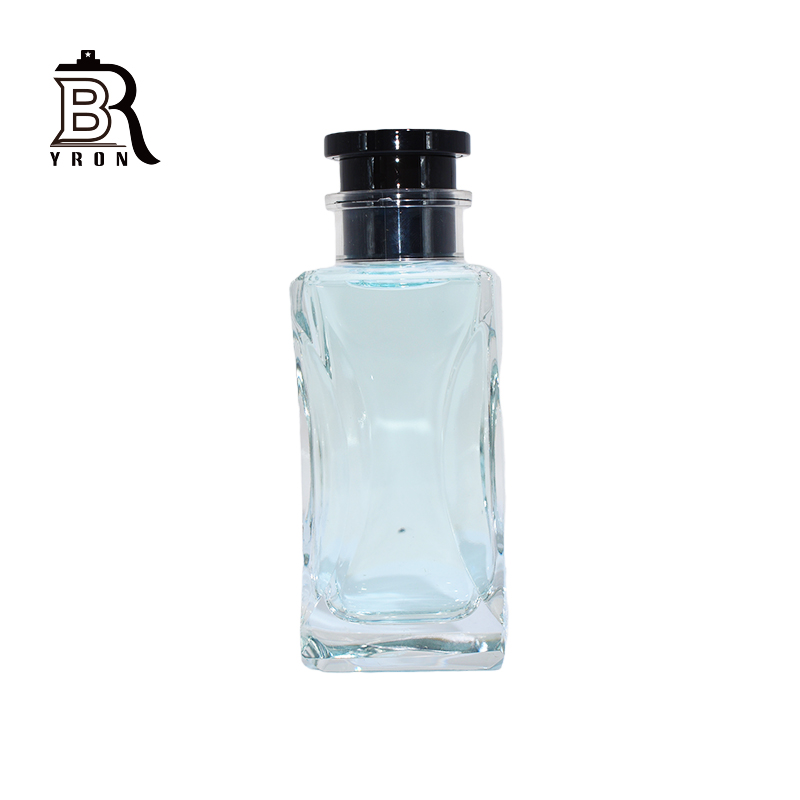 Clear_Glass_Bottle，100ml_Round_Cap_Bottle