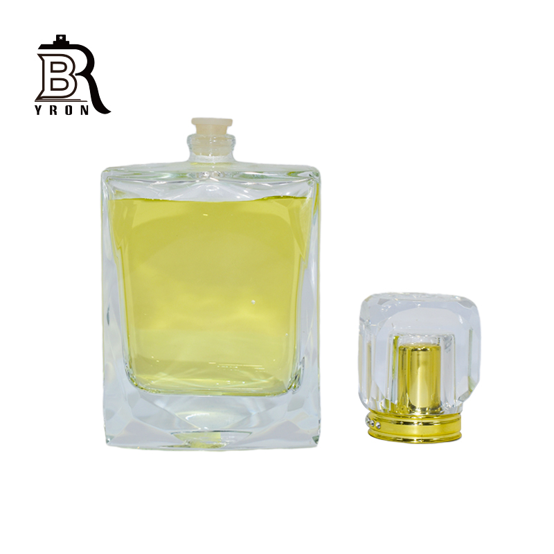  Rectangle_Clear_Shape_Perfume _Bottle,Sprayer_Screen_Printing_Personal_Care