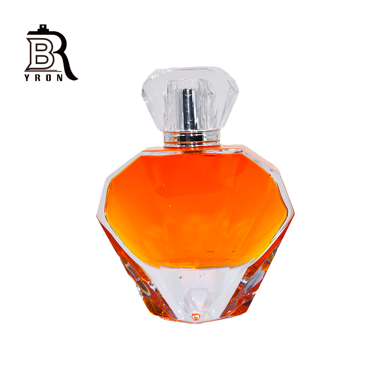 Manufacturer Directly Own Design Glass Perfume Bottle With Cap Luxury 100ml Square Bottles