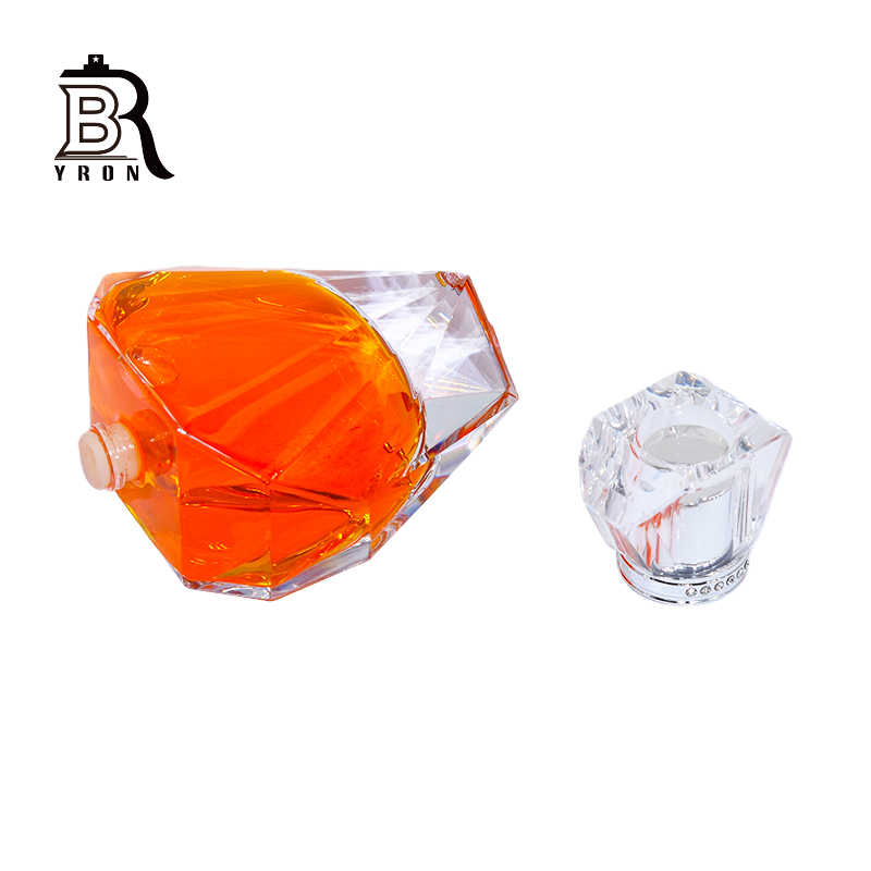  Glass Perfume Bottle, Bottle With Cap, Luxury Square Bottles