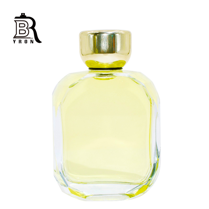  Glass Perfume Bottle, Bottle With Cap, Luxury Square Bottles