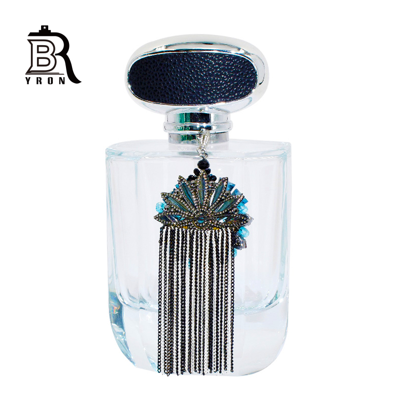 Clear_Glass_Bottle，100ml_Bottle,Bottle_With_Transparent_Cap