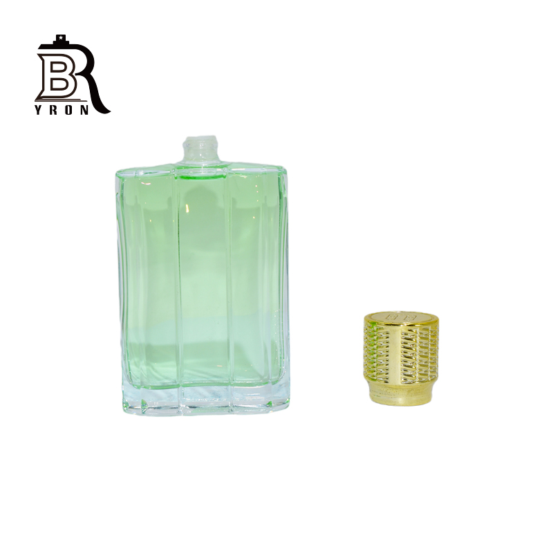 100ml Fancy Rectangle Clear Shape Perfume Empty Glass Bottle