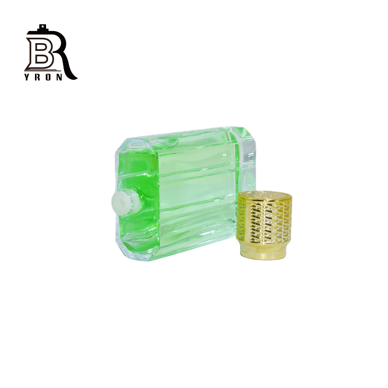 100ml Fancy Rectangle Clear Shape Perfume Empty Glass Bottle