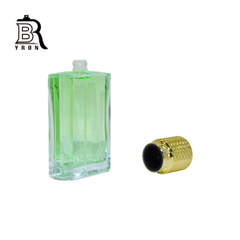 100ml Fancy Rectangle Clear Shape Perfume Empty Glass Bottle