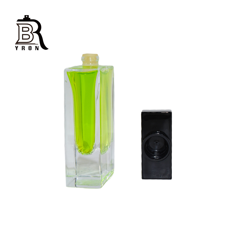  Rectangle_Clear_Glass_Bottle，100ml_Bottle