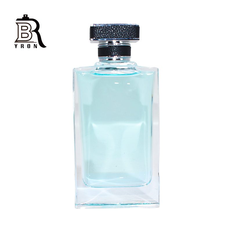 New_Design_Clear_Glass_Polish_Bottle, Square_Empty_Fashionable_Glass_Polish_Bottle