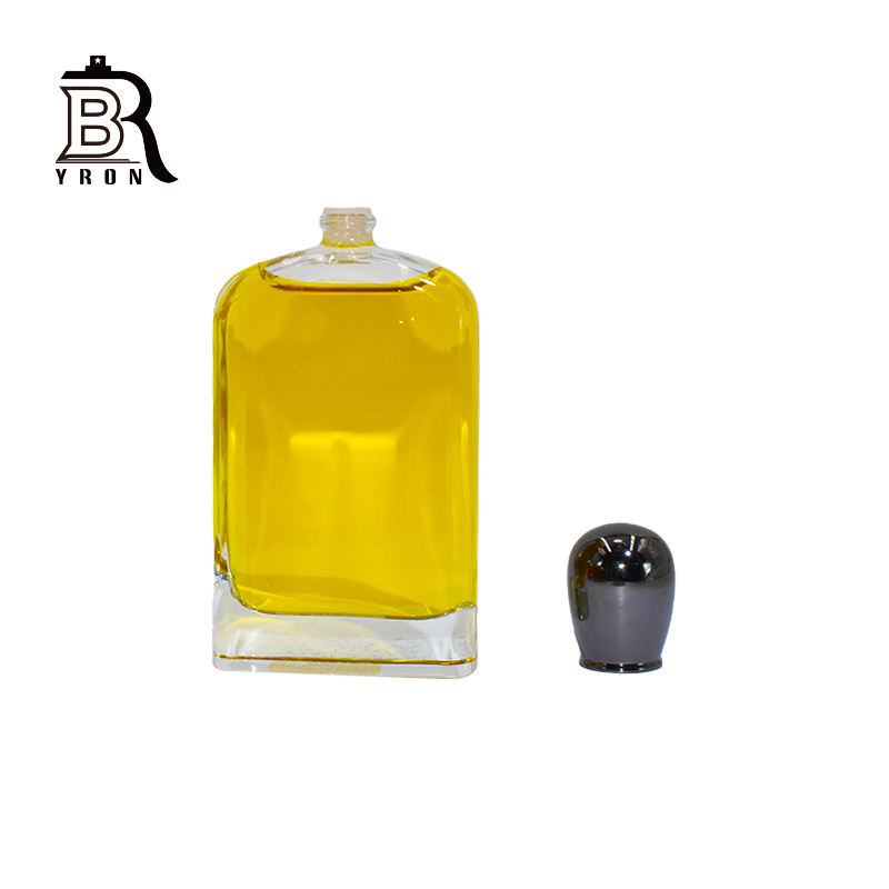 Square Bottles, 120ml Oil Bottles, With Wood Cap