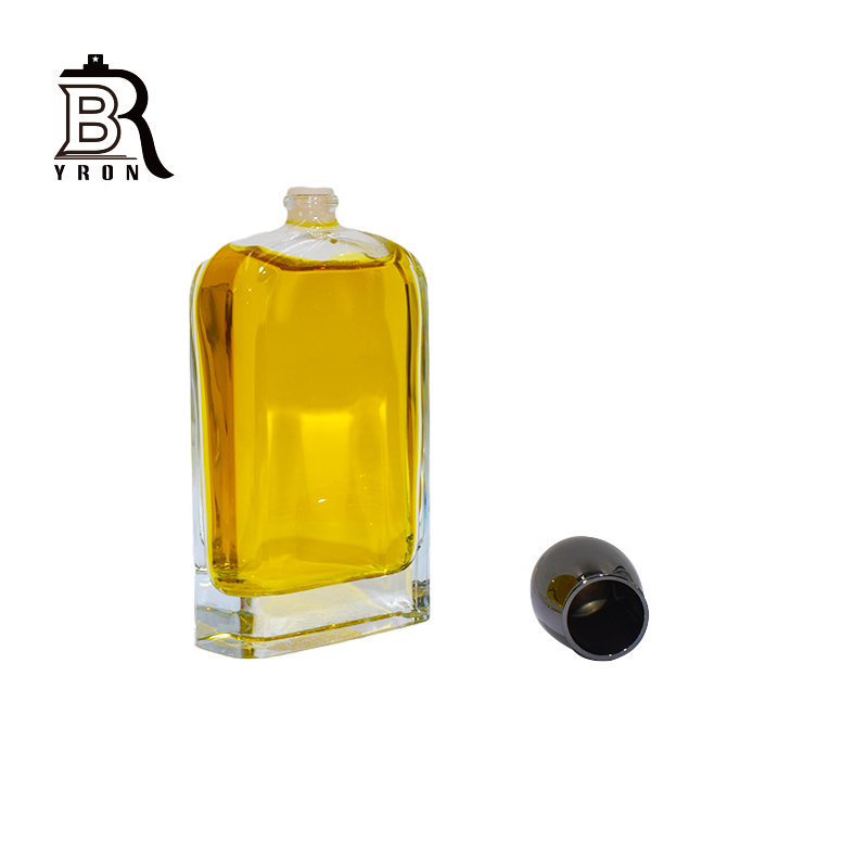Square Bottles, 120ml Oil Bottles, With Wood Cap
