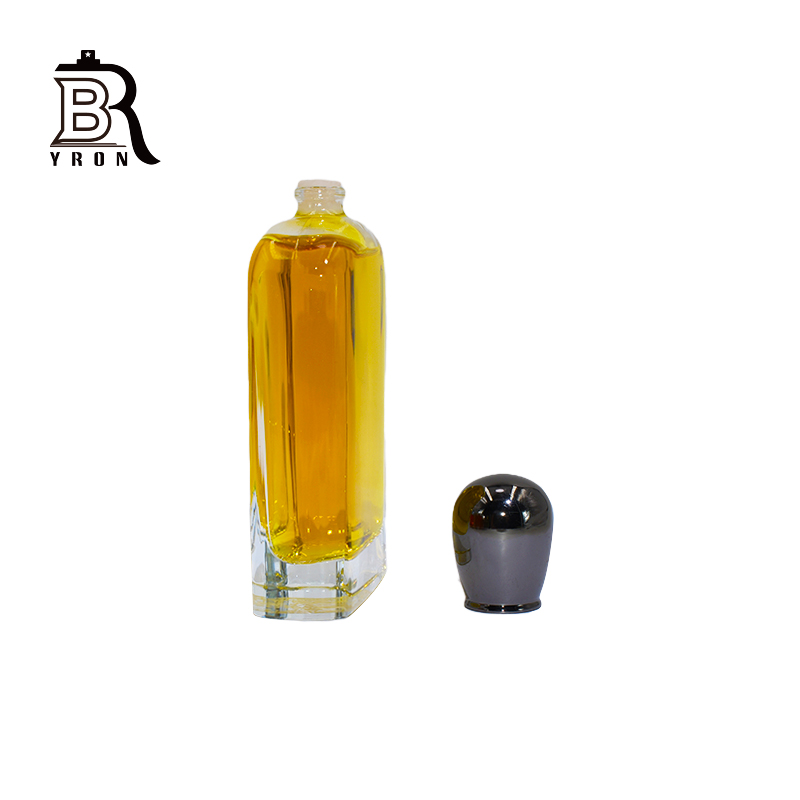 Square Bottles, 120ml Oil Bottles, With Wood Cap