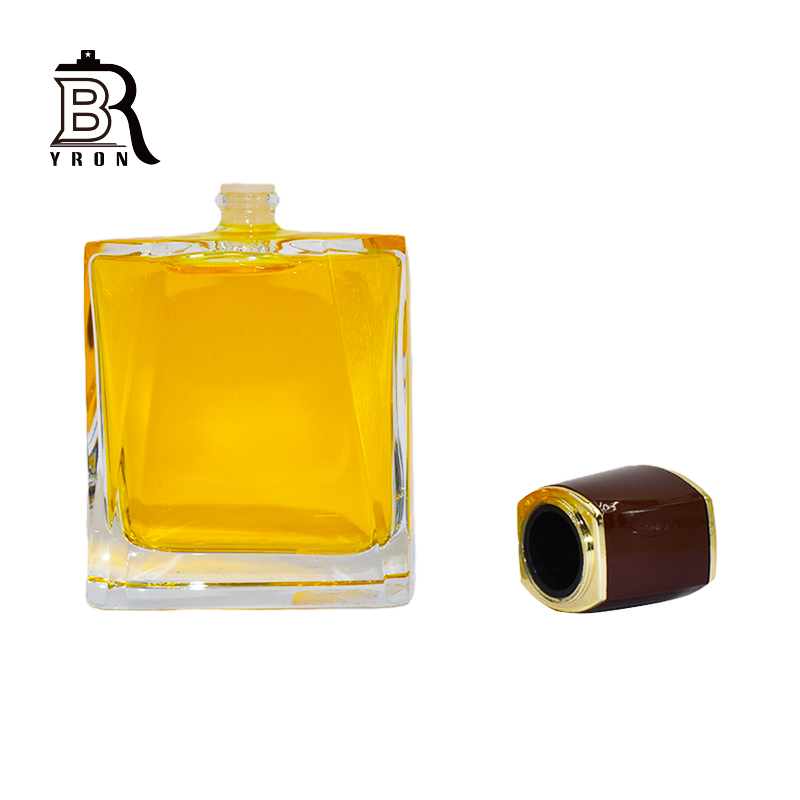Women Bottle Perfume, 100ml Bottles Stamping, Clear Black Bottle