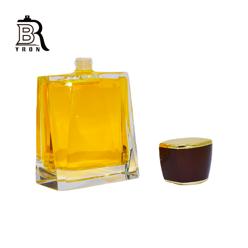 Women Bottle Perfume, 100ml Bottles Stamping, Clear Black Bottle