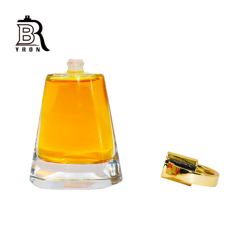 Hand Polished Bottles, Glass Perfume Bottle, Oil Bottles