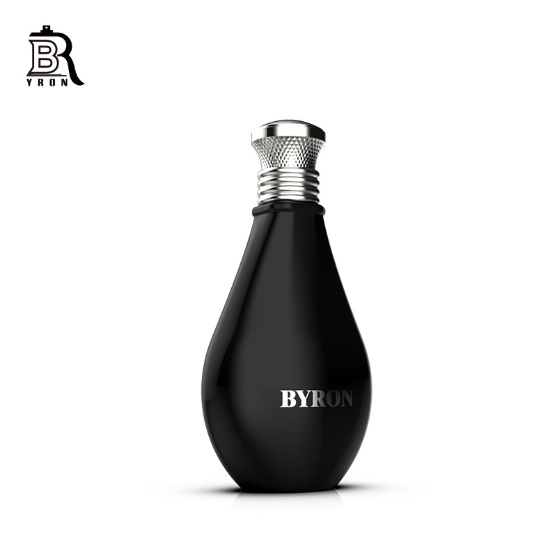 perfume empty colored glass bottle, custom glass perfume bottle