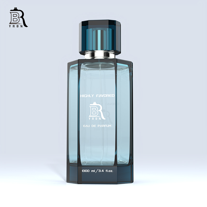 Luxury Bottle, Metal Label, Green Perfume Bottles