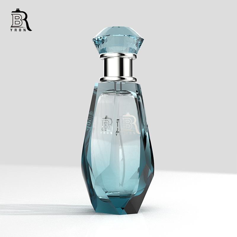 glass perfume bottle empty,luxury empty perfume glass bottles,custom made glass perfume bottle with flower cap,