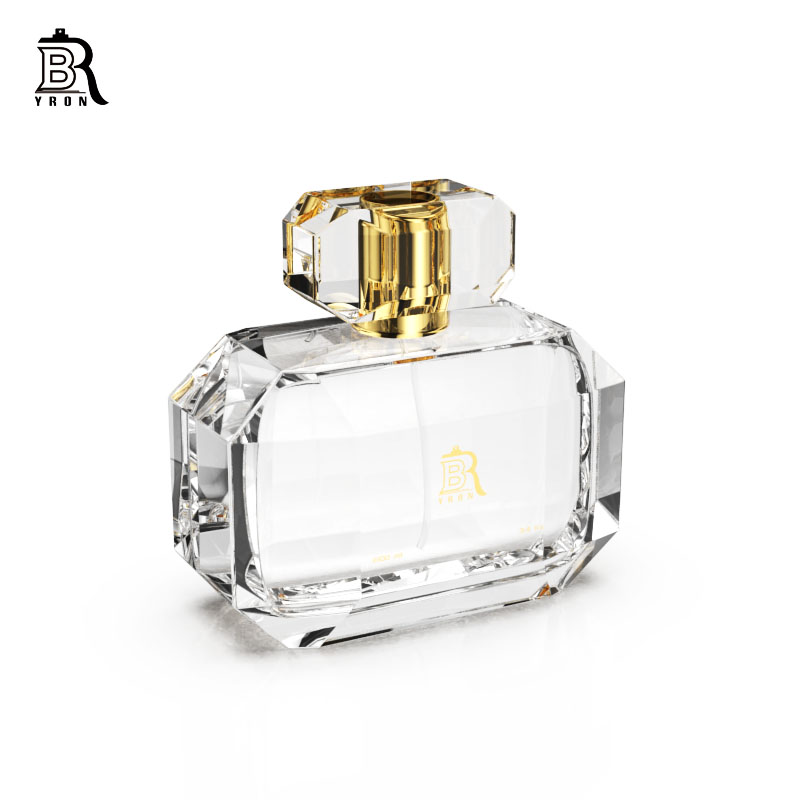  Rectangle_Clear_Shape_Perfume _Bottle,110ML_Bottle