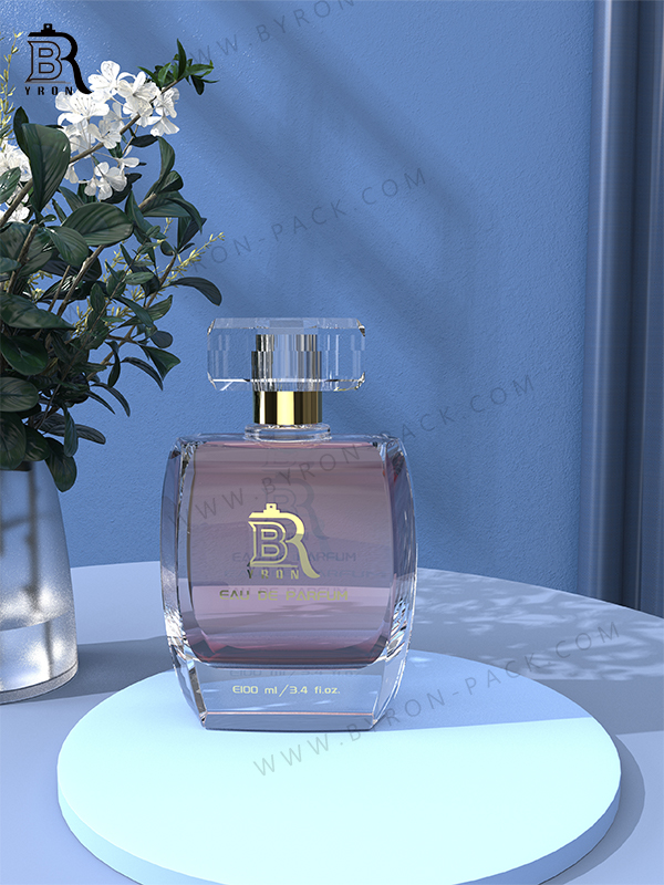 perfume bottles,custom perfume bottles,50 ml 100 ml Luxury Clear Glass Perfume Bottle